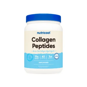 Nutricost collagen peptides powder container