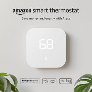 Amazon Smart Thermostat best budget smart thermostat 2026 ENERGY STAR Alexa Hunches Honeywell platform geofencing