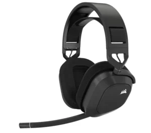 Corsair HS80 RGB Wireless best value gaming headset 2026 Dolby Atmos included 50mm drivers SLIPSTREAM 60ft wireless PC PS5 Mac