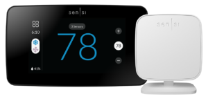 Emerson Sensi Touch 2 best simple smart thermostat 2026 thinnest design accurate touchscreen ENERGY STAR certified