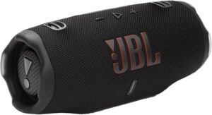 JBL Charge 6 best overall portable Bluetooth speaker 2026 24 hour battery IP68 waterproof built-in powerbank
