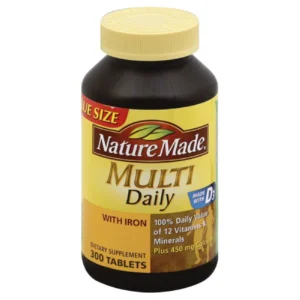 Nature Made Multi Daily best budget multivitamin 2026 USP verified 23 nutrients one tablet daily men women pharmacy trusted 50 years