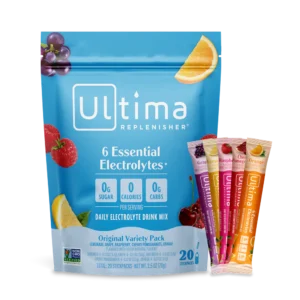 Ultima Replenisher best zero calorie electrolyte powder 2026 6 electrolytes zero sugar zero carbs keto vegan fasting