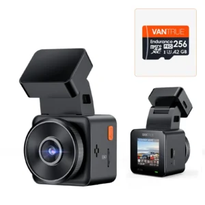 Vantrue E1 Lite best budget dash cam 2026 1080p GPS WiFi voice control mini