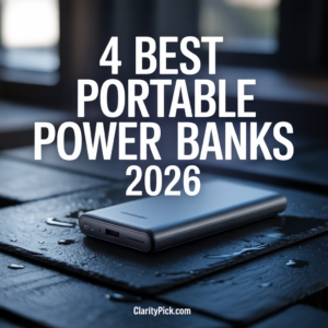 4 best portable power banks 2026 tested and ranked for capacity speed and travel Anker 737 Baseus Blade Anker 622 MagSafe iWALK LinkPod ClarityPick
