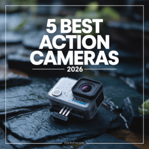 5 best action cameras 2026 tested and ranked for 4K stabilisation and durability DJI Osmo Action 6 GoPro HERO13 Insta360 X4 ClarityPick