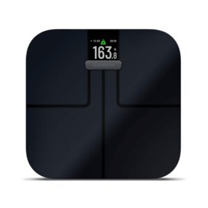 Garmin Index S2 best Garmin smart scale 2026 16 users Wi-Fi Garmin Connect 9-month battery color display body composition
