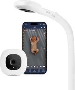 Nanit Pro Camera best smart Wi-Fi baby monitor 2026 1080p overhead bird's eye sleep tracking breathing band Mother Baby Gold Award FSA HSA eligible