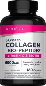 NeoCell Super Collagen Peptides best budget collagen supplement 2026 type I III grass-fed bovine IGEN non-GMO established 1998 Walmart GNC gluten-free