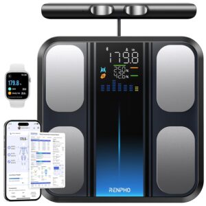 RENPHO Smart Scale best value smart scale 2026 13 metrics Bluetooth Apple Health unlimited users Amazon's Choice budget