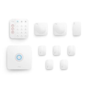 Ring Alarm 5-Piece Kit best Amazon Alexa home security 2026 no contract eero Wi-Fi 6 14-piece scalable DIY setup under 30 minutes