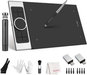 XP-Pen Deco Pro Medium Gen 2 best value screenless drawing tablet 2026 X3 Pro 16384 pressure Bluetooth 5.0 One Paper surface pen eraser