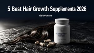 5 best hair growth supplements 2026 tested and ranked by ClarityPick