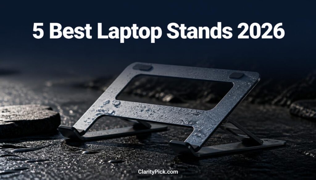 5 best laptop stands 2026 including Roost V3 and Rain Design mStand for ergonomics and travel