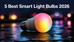 5 best smart light bulbs 2026 including Philips Hue White and Color Ambiance and LIFX A19