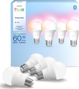 Philips Hue White and Color Ambiance smart bulb E26 2026