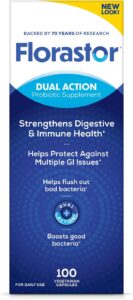 Florastor Daily probiotic Saccharomyces boulardii 2026