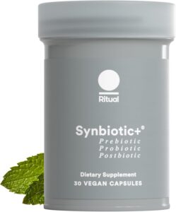 Ritual Synbiotic+ probiotic prebiotic postbiotic 2026
