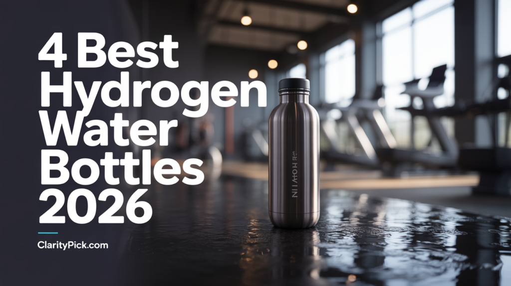 Best hydrogen water bottles 2026 — ranked by ClarityPick Experts