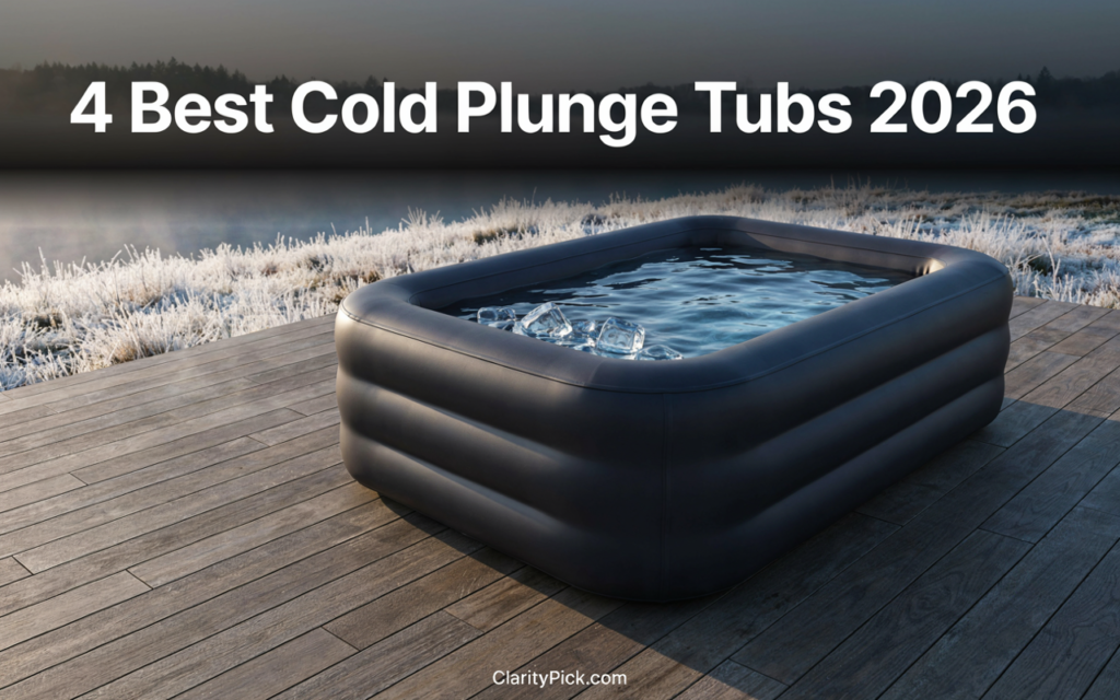 4 best cold plunge tubs 2026 tested and ranked by ClarityPick