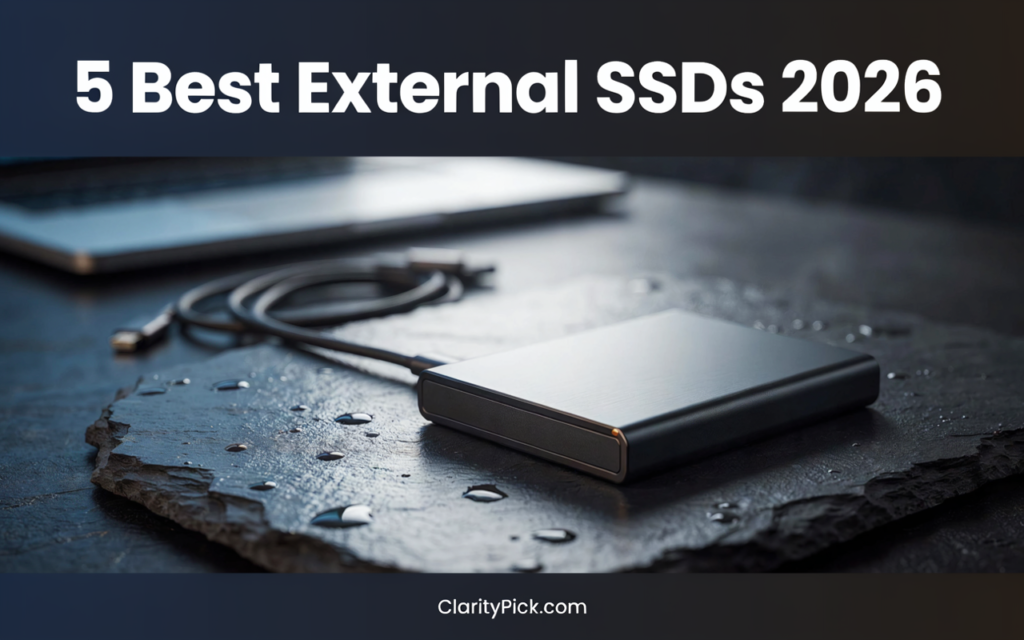 Best external SSDs 2026 — ranked by ClarityPick Experts