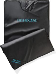 HigherDOSE Infrared Sauna Blanket — best overall sauna blanket 2026