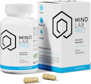 Mind Lab Pro v4 nootropic bottle — best overall nootropic supplement 2026