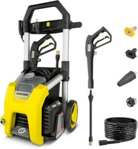 Karcher K1700 electric pressure washer with CETA certification